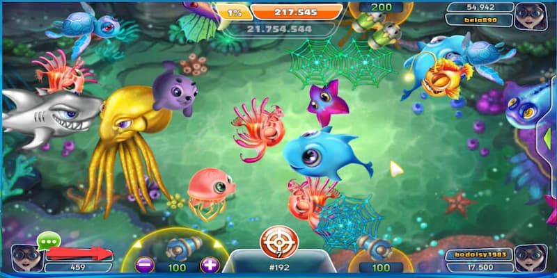 Điểm danh những vũ khí lợi hại trong sảnh game bắn cá ở nhà cái